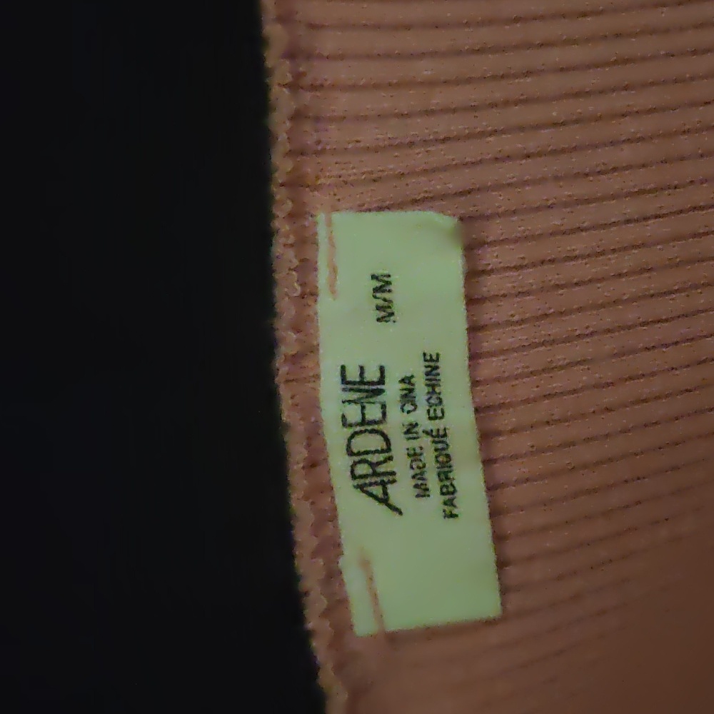 Pink Patchwork Ribbed Top - Picture 2 of 3